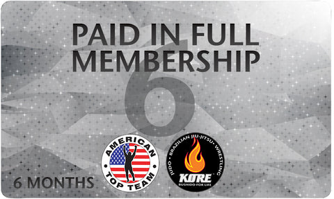 *SALE* Pre Paid 6 Months All Access Membership for American Top Team Connecticut Only