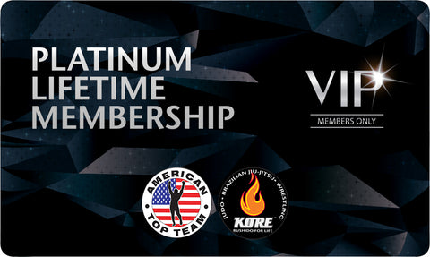 Platinum Lifetime Membership for American Top Team Connecticut Only