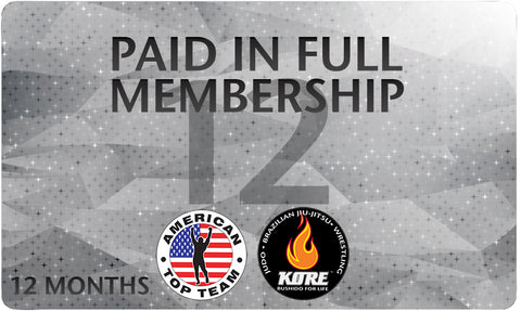 *SALE* Pre Paid 12 Months All Access Membership for American Top Team Connecticut Only